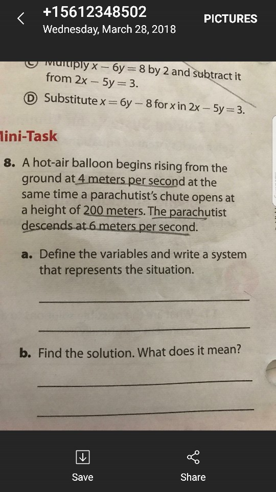 Solved +15612348502 PICTURES Wednesday, March 28, 2018 uupy  Chegg.com