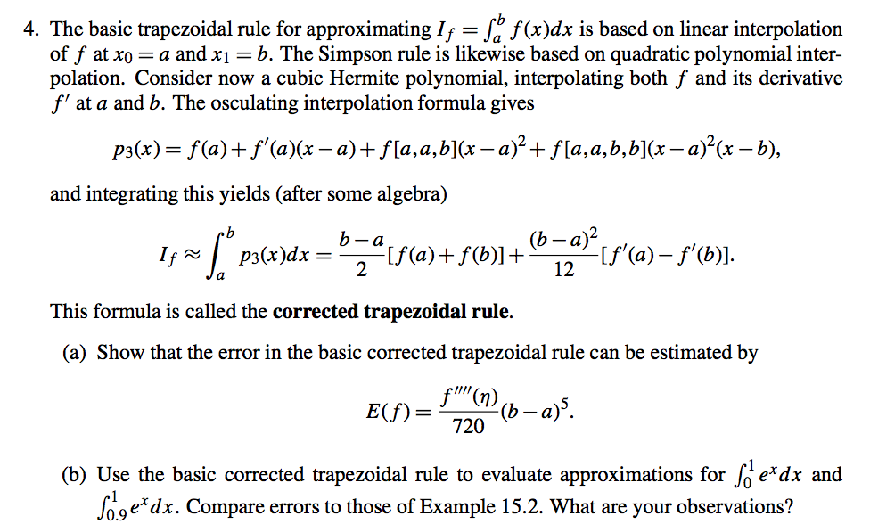 the-basic-trapezoidal-rule-for-approximating-i-f-chegg