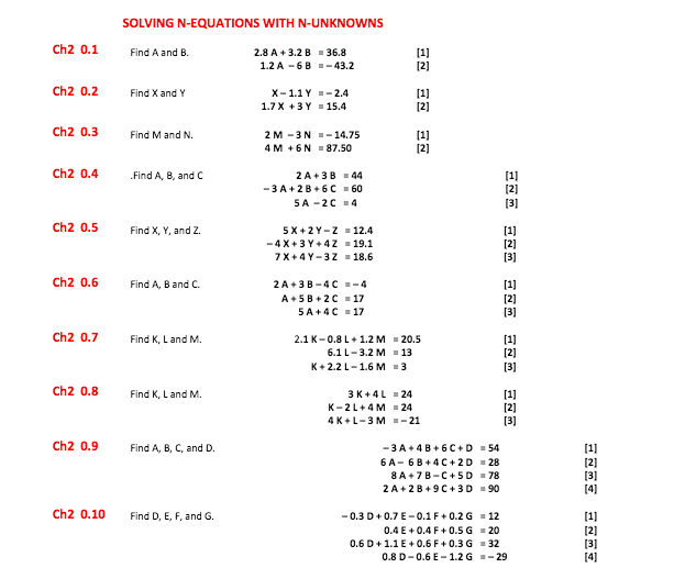 Solved Find A And B. 2.8A + 3.2B = 36.8 1.2 A - 6B = - 43.2 | Chegg.com