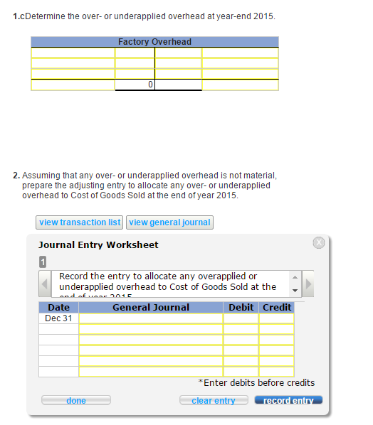Solved Problem 19-4A overhead allocation and adjustment | Chegg.com