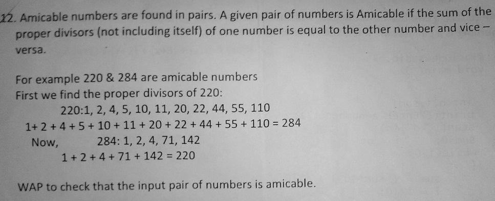 python-program-to-check-whether-the-given-two-numbers-are-amicable