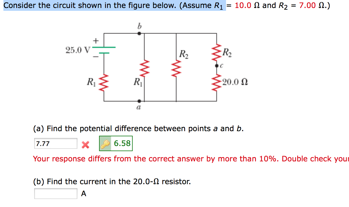 Solved Consider the circuit shown in the figure below. | Chegg.com