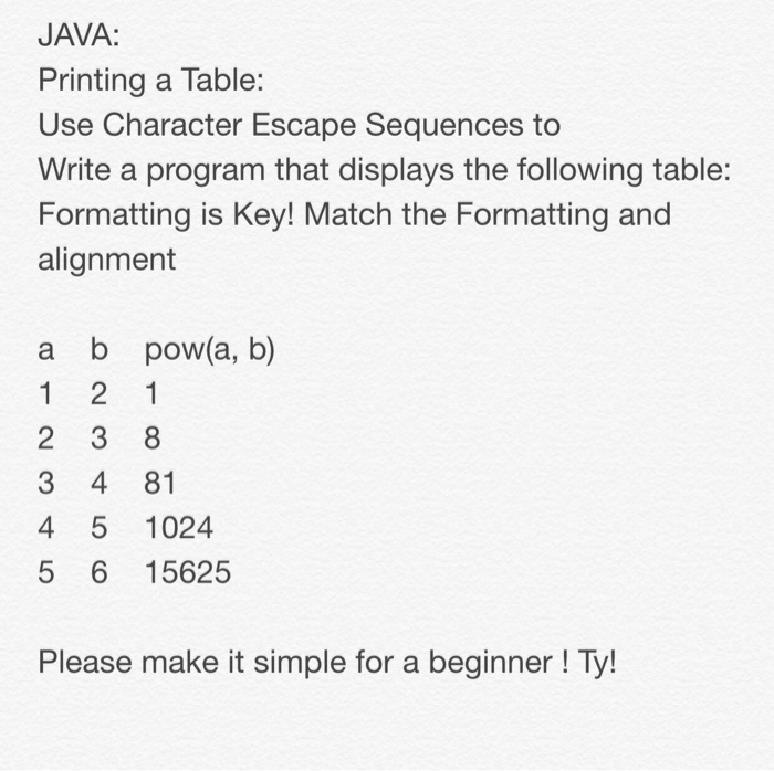 solved-use-character-escape-sequences-to-write-a-program-chegg