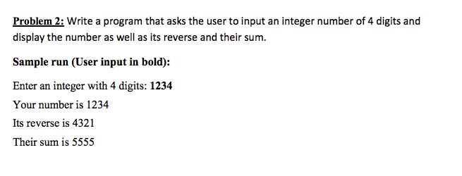 Solved Write a program that asks the user to input an | Chegg.com