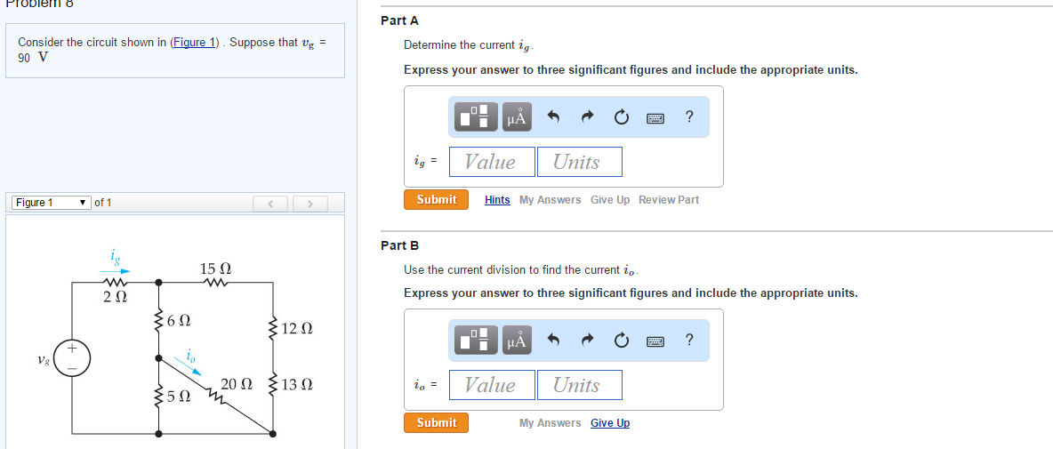 Solved Consider the circuit shown in (Figure 1) . | Chegg.com