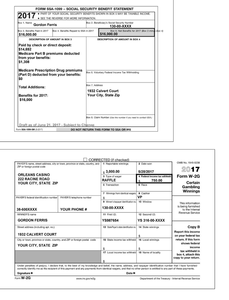 Solved FORM SSA 1099 SOCIAL SECURITY BENEFIT STATEMENT PART Chegg