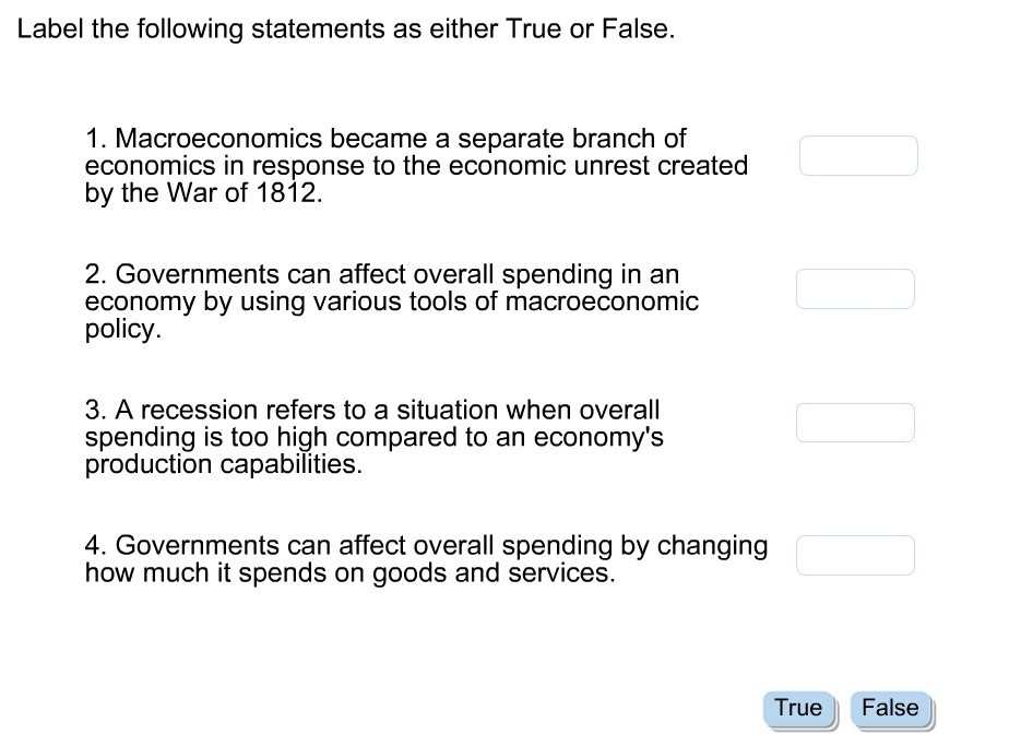 Solved Label the following statements as either True or | Chegg.com