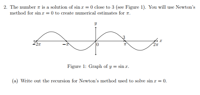 Solved method for sin x-0 to create numerical estimates for | Chegg.com