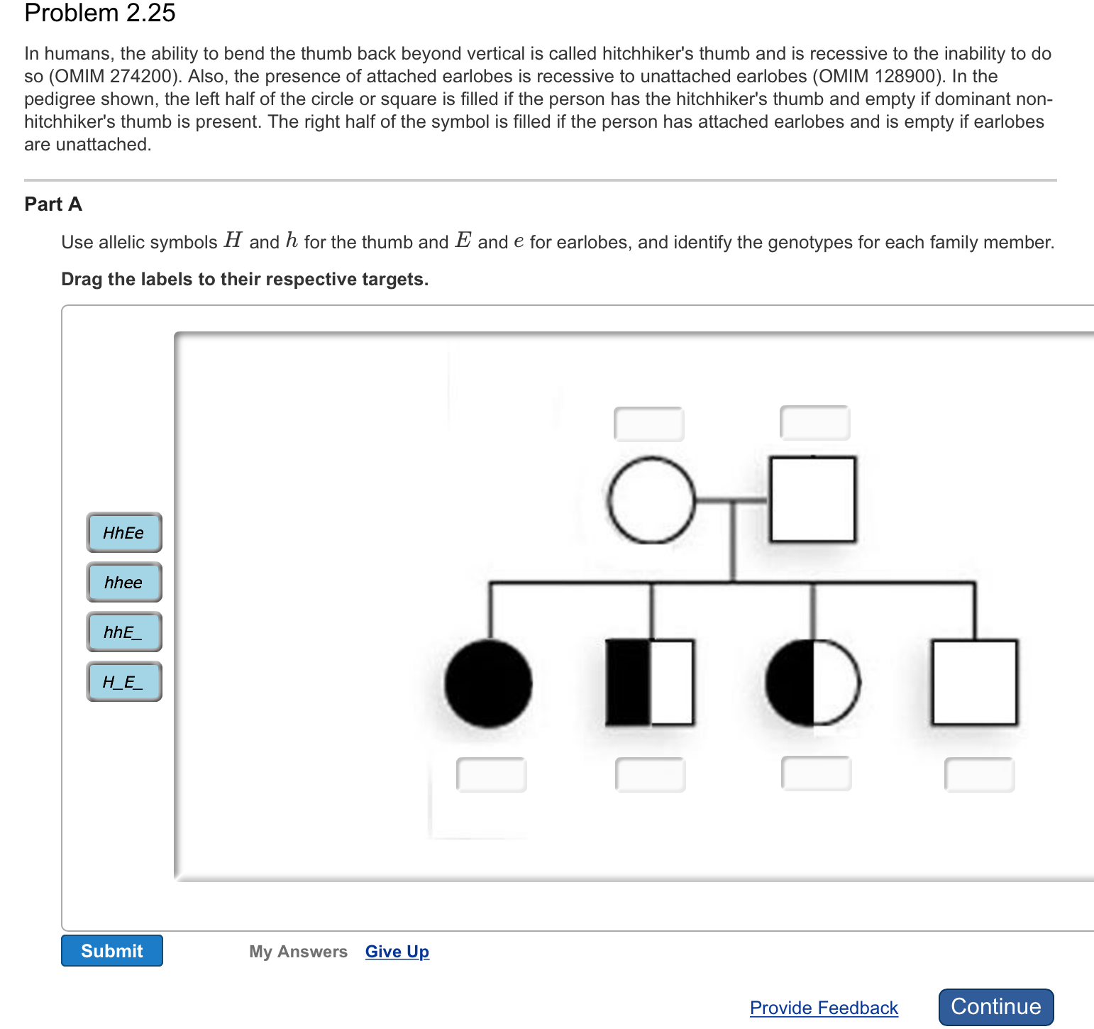 Solved In humans, the ability to bend the thumb back beyond