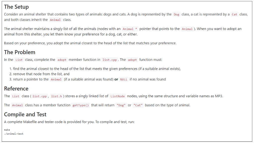 solved-consider-an-animal-shelter-that-contains-two-types-of-chegg