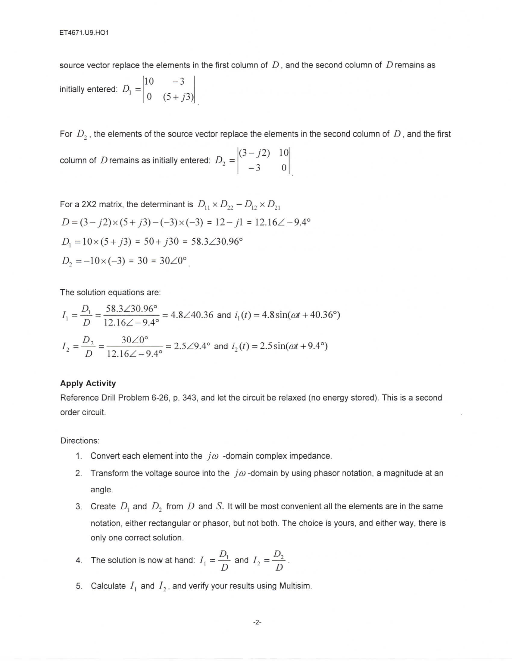 Contoh Soal Determinan Matriks 4x4