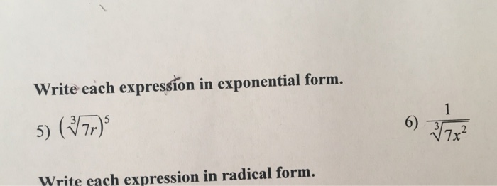 write the expression in exponential form 9x9x9x9x9x9x9