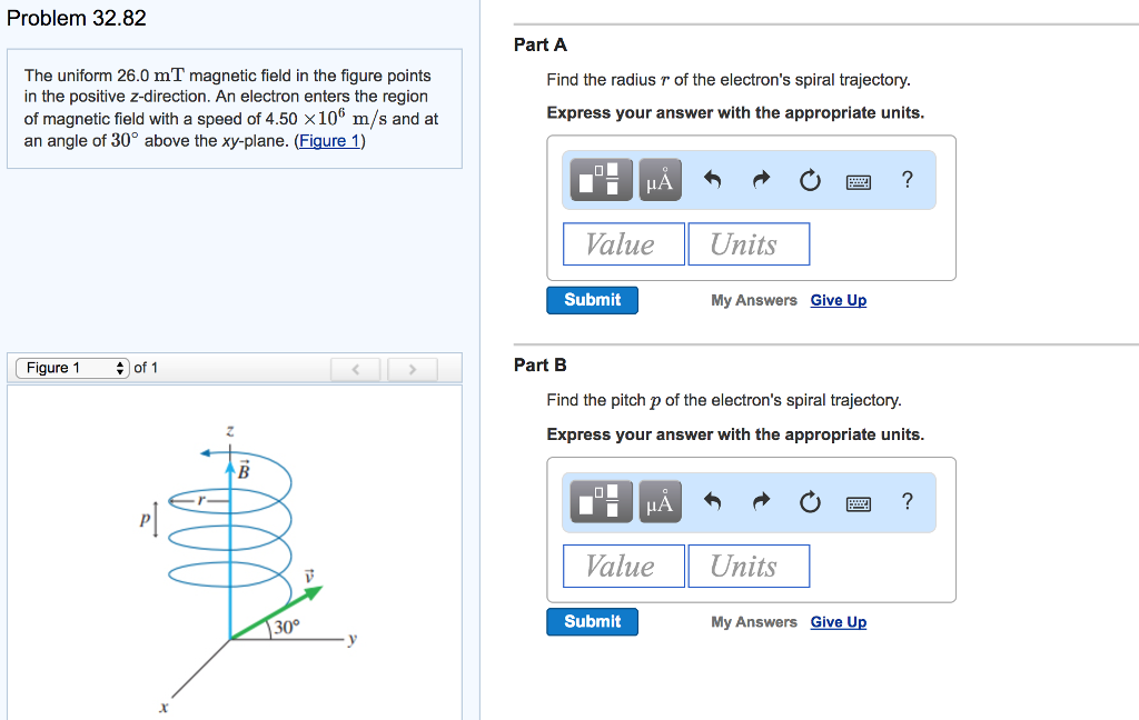 Solved The uniform 26.0 mT magnetic field in the figure | Chegg.com
