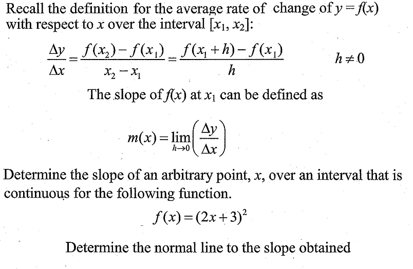 What Is The Average Rate Of Change Of F X From X1 4 To X2 7