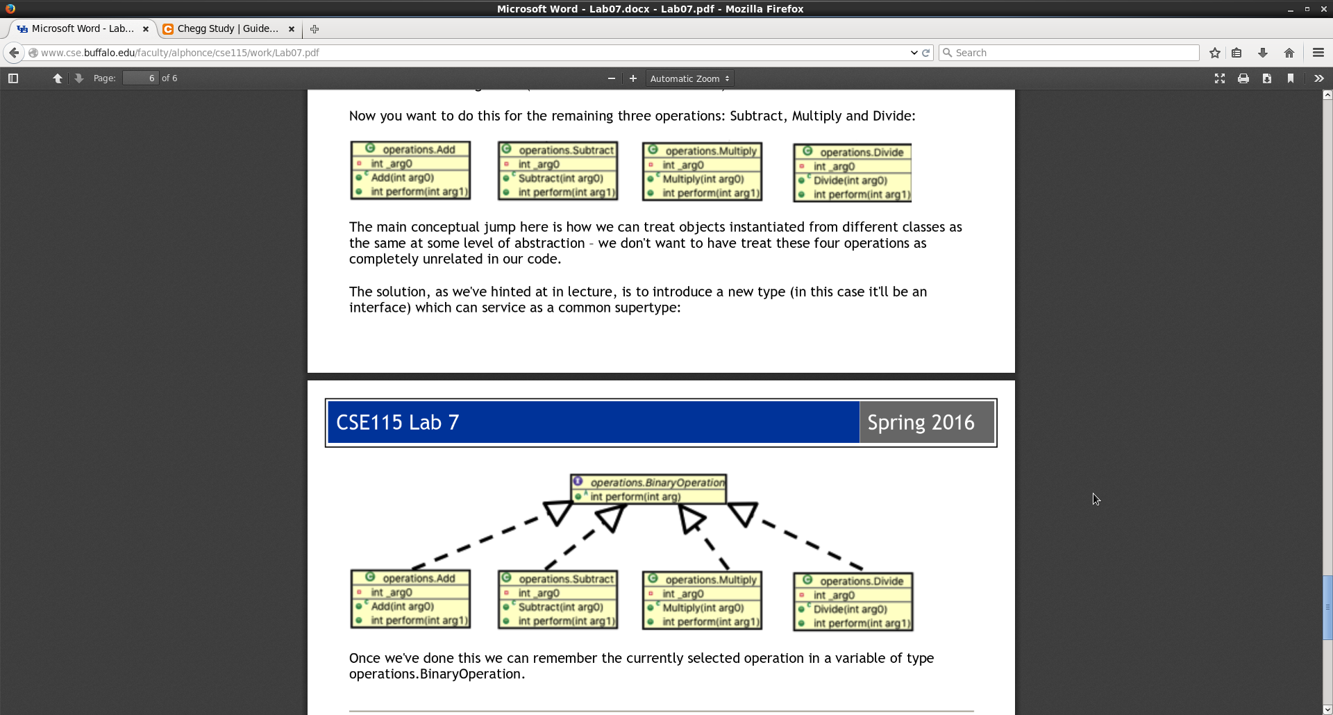 Solved Microsoft Word Lab07.docx Lab07.pdf Mozilla