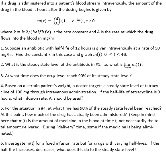 solved-if-a-drug-is-administered-into-a-patient-s-blood-chegg