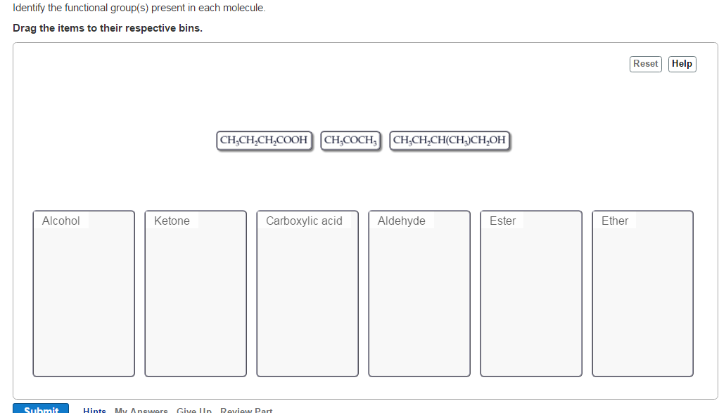 Solved Identify the functional group(s) present in each | Chegg.com