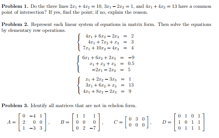 solved-problem-1-do-the-three-lines-2x1-4x2-10-3ri-2t2-chegg