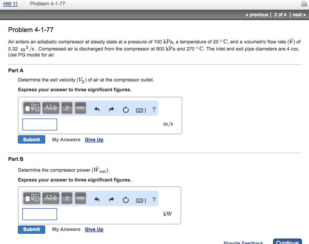 Solved HW 11 Problem 4-1-77 « previous | 2 of 4 | next» | Chegg.com