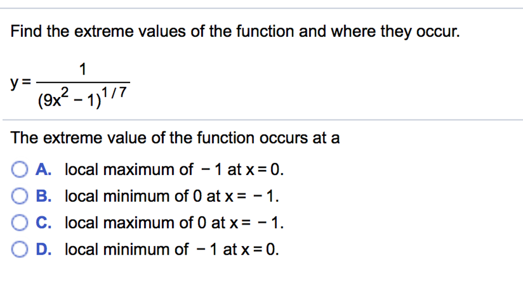 solved-find-the-extreme-values-of-the-function-and-where-chegg