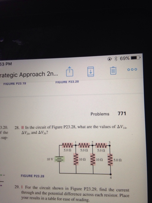 Solved In the circuit of Figure P23.28. what are the values | Chegg.com