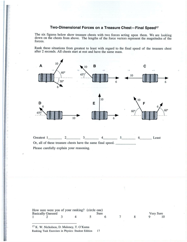 Solved Carts Moving Along Horizontal SurfaceString