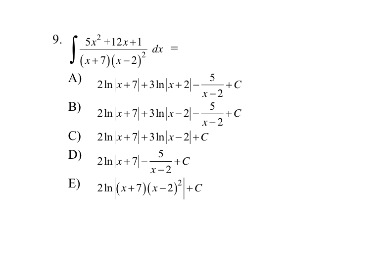 125 5 x 4 )= 7 2 3 2