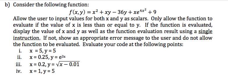 Solved Consider the following function: f(x, y) = x^2 + xy - | Chegg.com