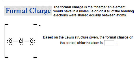 Solved Formal Charge The formal charge is the 