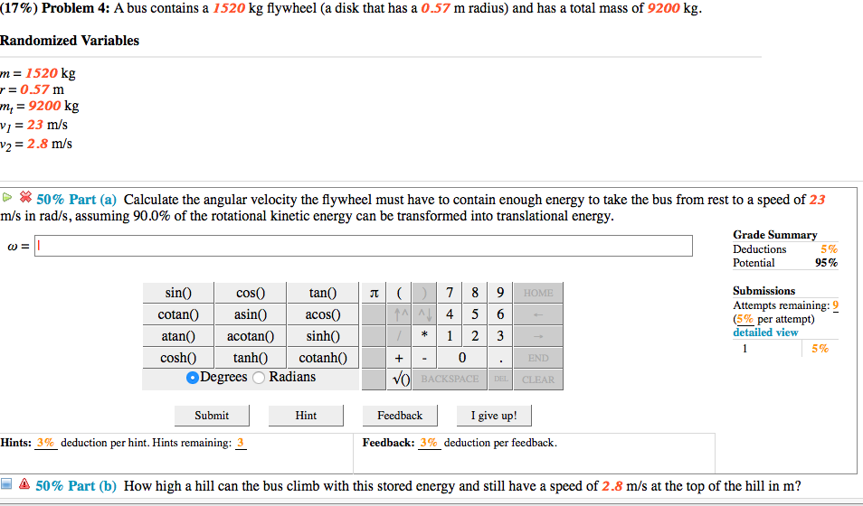 solved-17-problem-4-a-bus-contains-a-1520-kg-flywheel-a-chegg