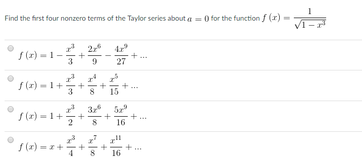 solved-find-the-first-four-nonzero-terms-of-the-taylor-chegg