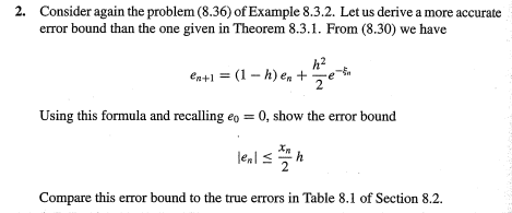 2. Consider again the problem (8.36) of Example | Chegg.com