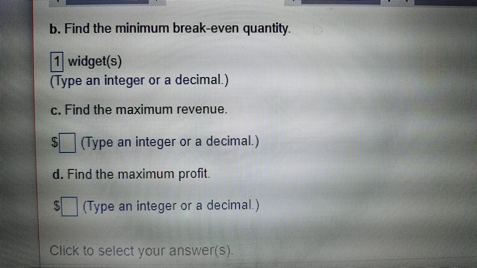 Solved Fill In Boxes For A&b A) Fill In Boxes For B,c,d | Chegg.com