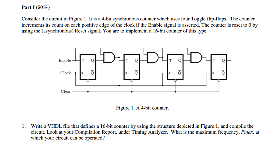 Solved Consider the circuit in Figure 1. It is a 4-bit | Chegg.com