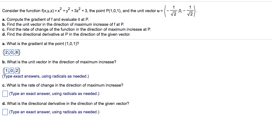 Solved Consider The Function F X Y Z X2 Y2 3x2 3 The