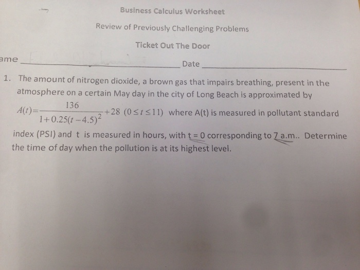 Solved 1. The amount of nitrogen dioxide a brown gas that