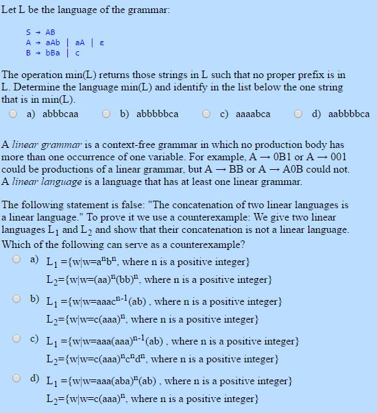 Solved Automata Grammar Questions: Hi There, I Have Been | Chegg.com