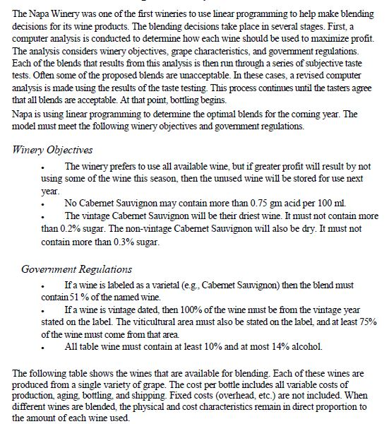 The Napa Winery was one of the first wineries to use