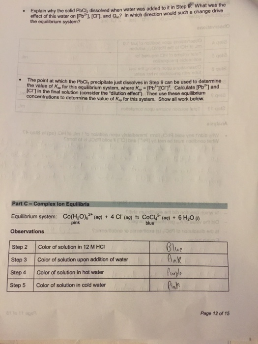 Solved Page 10 and 11 are done. I need help with pages 12, | Chegg.com