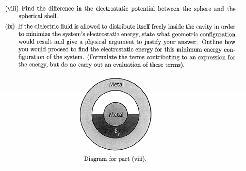 Solved 2. A solid metal sphere of radius R carries a total