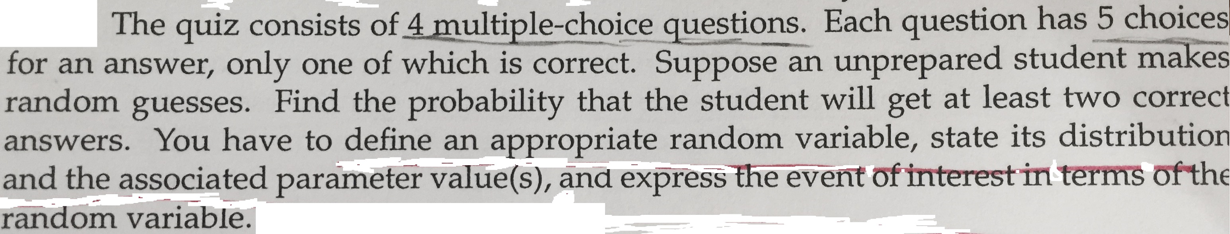 Solved The quiz consists of 4 multiple-choice questions. | Chegg.com