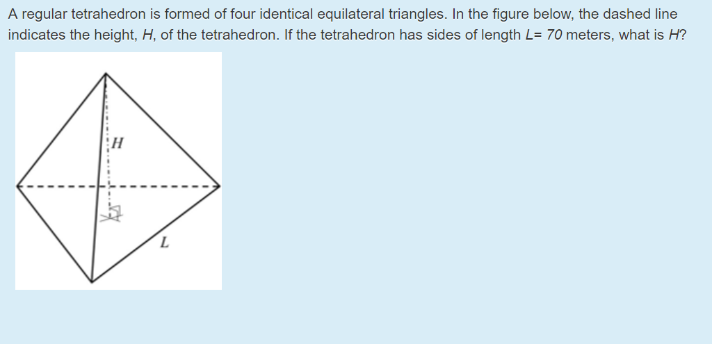 solved-a-regular-tetrahedron-is-formed-of-four-identical-chegg