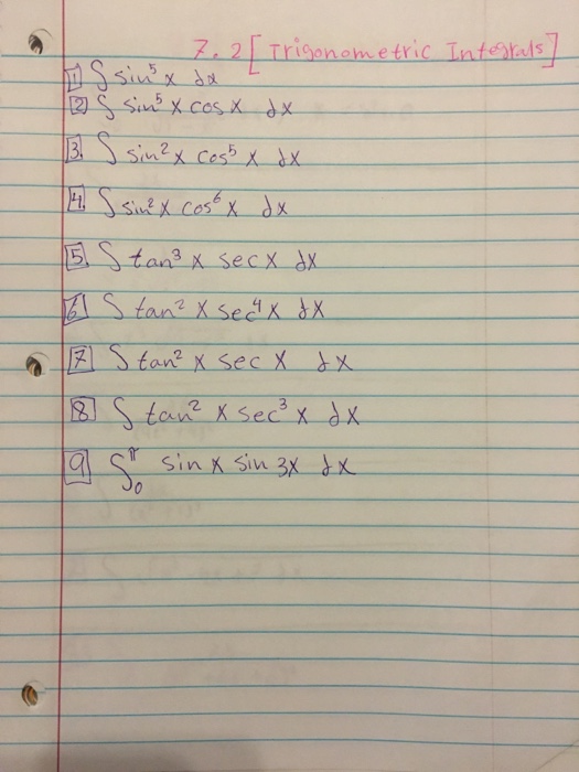 integration of sin 2x upon sin 5x into sin 3x dx