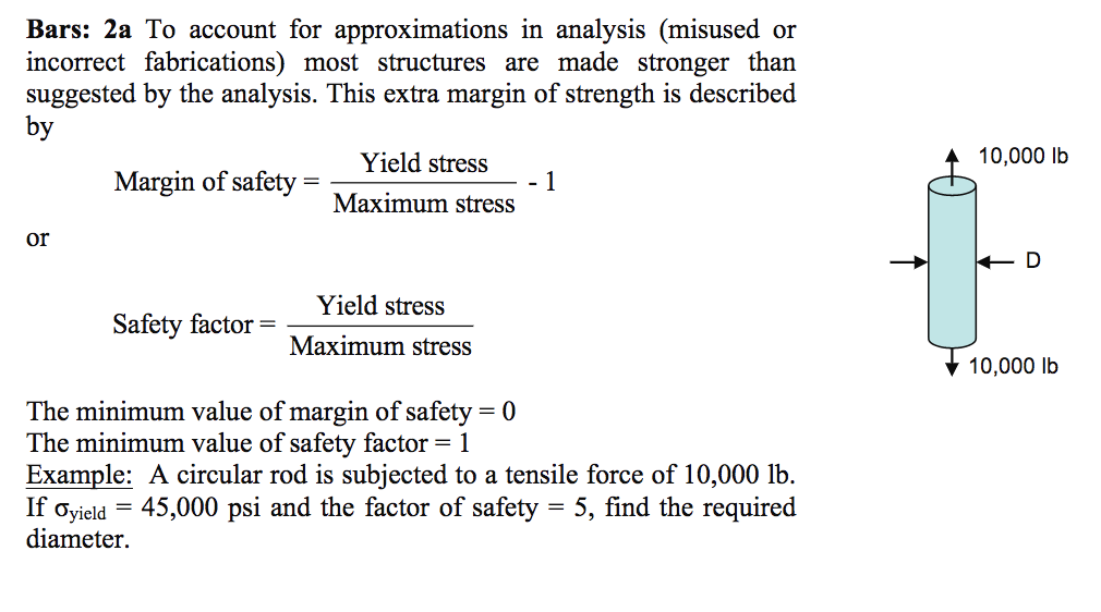 Solved Bars 2a To account for approximations in analysis