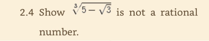 square root of 5 is a rational or irrational number