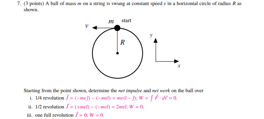 solved-7-3-points-a-ball-of-mass-m-on-a-string-is-swung-chegg