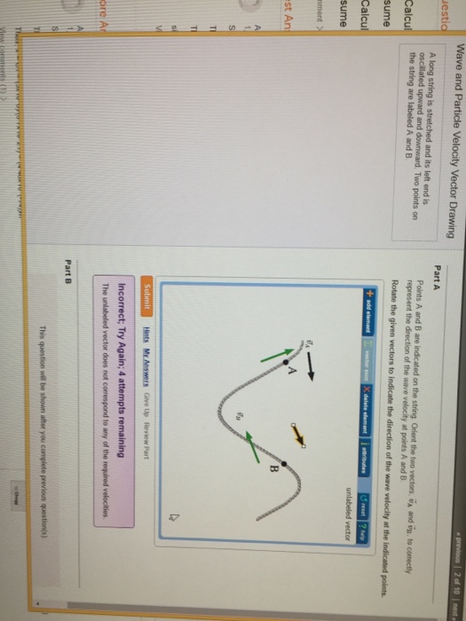 Solved A Long String Is Stretched And Its Left End Is | Chegg.com