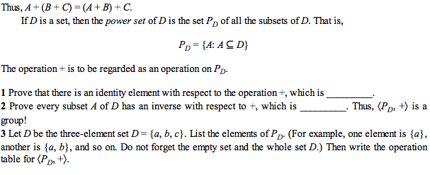 Solved If A And B Are Any Two Sets, Their Symmetric | Chegg.com