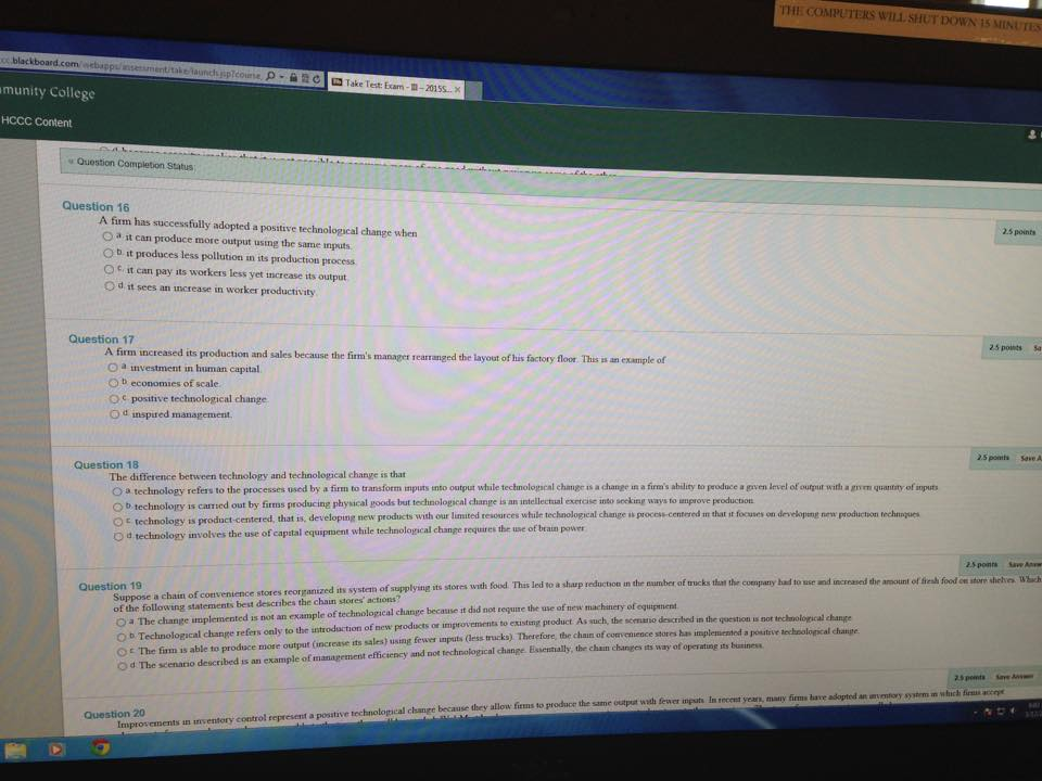 afirm has successfully adopted apositive technological change when