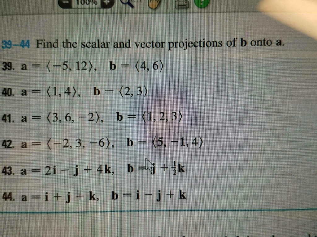 solved-39-44-find-the-scalar-and-vector-projections-of-b-chegg